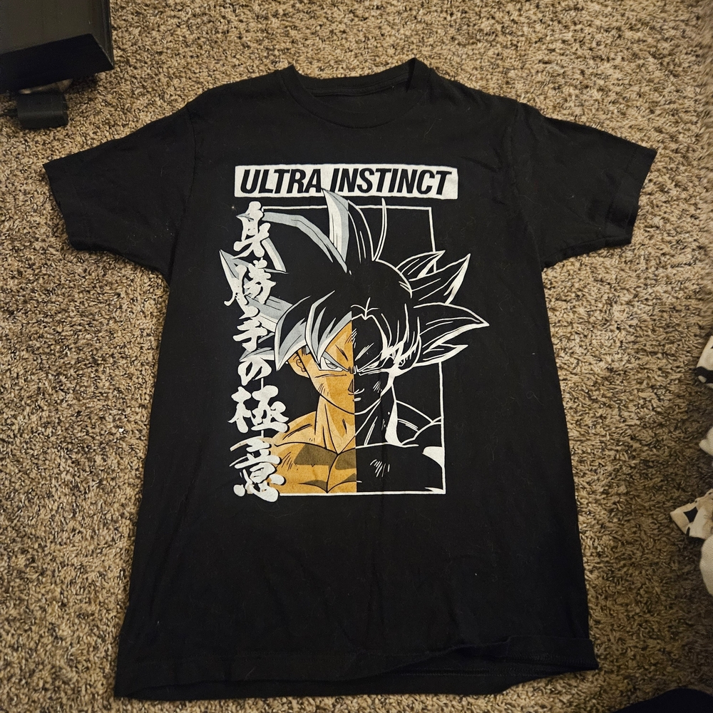 Dragon Ball Z Anime Graphic Tee - Black